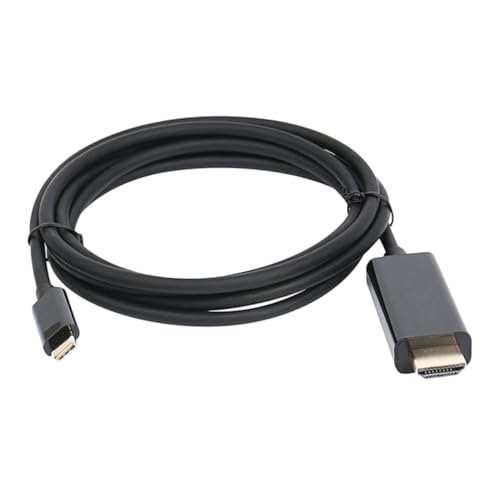 MOLUCKFU USB C Auf Adapter 4K 30Hz Typ C USB 31 Stecker Für PC Laptop Mobiltelefone Schwarz von MOLUCKFU