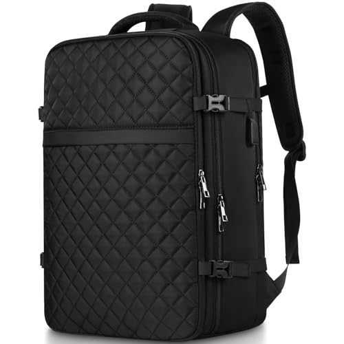 MOMUVO Rucksack Damen Groß,Handgepäck Flugzeug Wasserdicht Reiserucksack Schulrucksack Tasche Schultasche Tagesrucksäcke Ryanair für Schule Arbeit Reise von MOMUVO