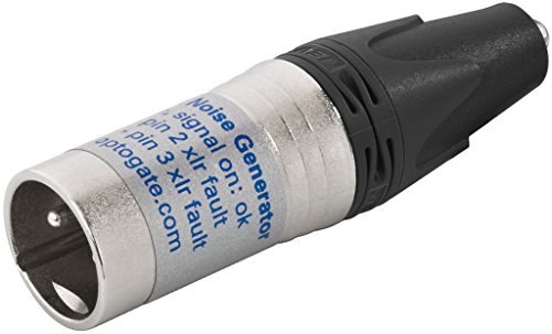MONACOR 29.205 CTG-1NOISE XLR-Funktionstester, 48 V, mit integriertem Rosa-Rauschen-Generator, Chrom/schwarz MONACOR 29.205 CTG-1NOISE XLR-Funktionstester, 48 V, mit integriertem Rosa-Rauschen-Generator, Chrom/schwarz von MONACOR