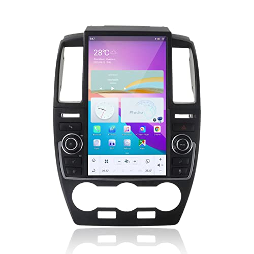 MOOKAKA Tesla Style Radio Android 11 Autoradio 1 Din GPS Navigation für Land Rover Freelander 2 2007-2015 Multimedia Player Haupteinheit 13.6 Zoll Vertikaler Bildschirm Kabellos Carplay DSP von MOOKAKA