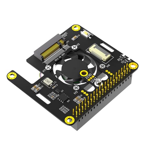 PCIe Zu NVMe Adapter Für 5 Mit Lüfter Verbessert Die Wärmeableitung 8 Gbit/s Geschwindigkeit von MOONDAME