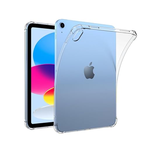 MOOPW Hüllen für iPad 10.9 2022 - Weich TPU Gummi Leicht Stoßfest Ultradünn Shell Schützend Hülle für iPad 10.9 10th Gen A2696 Tablet 2022 10.9 Zoll von MOOPW