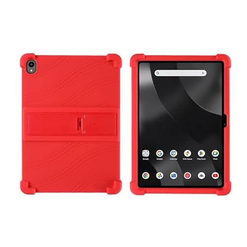 MOOPW Hüllen für onn 12.1 Tablet Pro 2024 - Silikon Stoßfest Ständer Gummi Weiche Shell Kinderfreundlich Schützend Hülle für onn 12.1 Zoll Tablet Pro Modell 100146663 von MOOPW