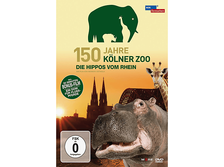 150 Jahre Kölner Zoo - Die Hippos vom Rhein DVD von MORE MUSIC