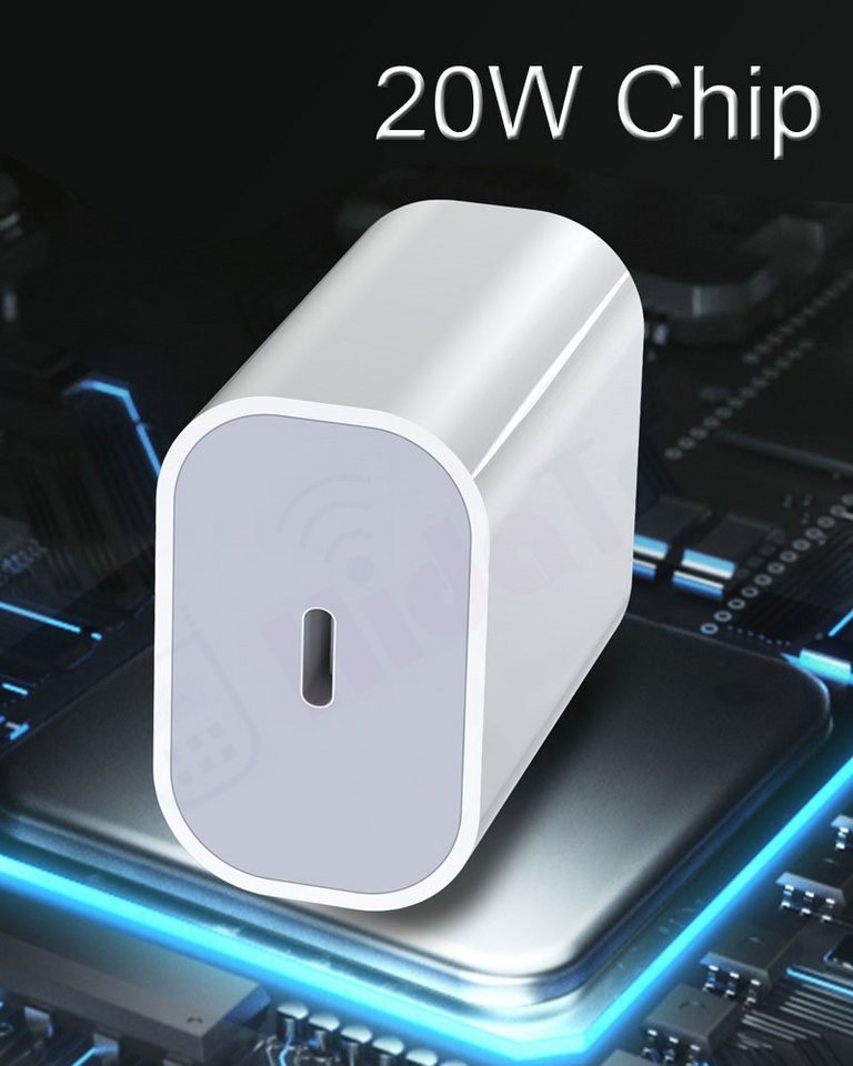 MORRENT 20W USB C Power Adapter Netzteil kompatibel für iPhone/ SAMSUNG/HUWEI Smartphone-Ladegerät von MORRENT