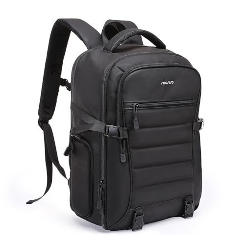 MOSISO Kamerarucksack, DSLR/SLR/Spiegellose Kamera Tasche, wasserdichte Fototasche mit 15-16 Zoll Laptop Fach&Regenschutz&Horizontale Gesteppte Fronttasche Kompatibel mit Canon/Nikon/Sony, Schwarz MOSISO Kamerarucksack, DSLR/SLR/Spiegellose Kamera Tasche, wasserdichte Fototasche mit 15-16 Zoll Laptop Fach&Regenschutz&Horizontale Gesteppte Fronttasche Kompatibel mit Canon/Nikon/Sony, Schwarz von MOSISO