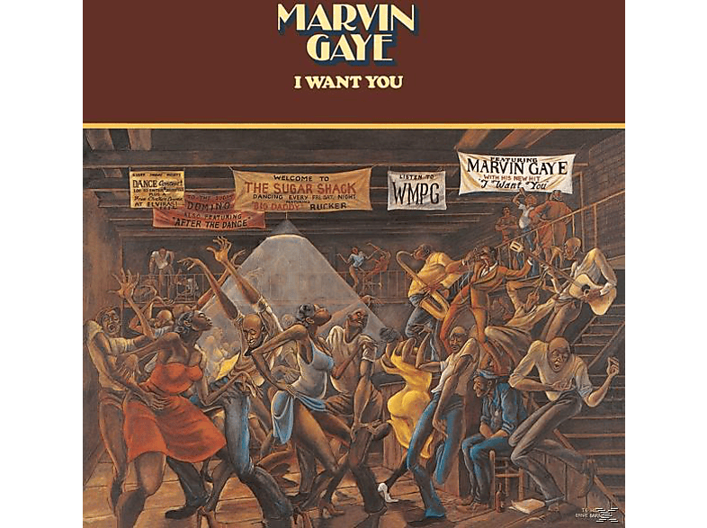 Marvin Gaye - I Want You (Back To Black LP) (Vinyl) von MOTOWN