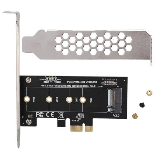 Adapterkarte, PCI-Express 1X auf M.2 NGFF Adapterkarte PCIE 3.0 X1 auf NVME SSD M2 von MOUDOAUER