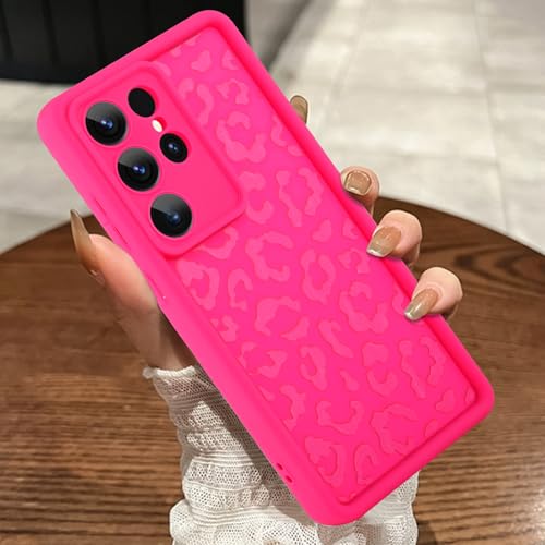 MOWIME Kompatibel mit Samsung Galaxy S25 Ultra Hülle, Gepardendruck, stoßfest, weiche TPU-Schutzhülle für Frauen und Mädchen, schlanke Anti-Kratz-Leoparden-Hülle für Galaxy S25 Ultra 6,9 Zoll, Hot MOWIME Kompatibel mit Samsung Galaxy S25 Ultra Hülle, Gepardendruck, stoßfest, weiche TPU-Schutzhülle für Frauen und Mädchen, schlanke Anti-Kratz-Leoparden-Hülle für Galaxy S25 Ultra 6,9 Zoll, Hot von MOWIME