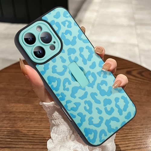 MOWIME Kompatibel mit iPhone 16 Pro Max Hülle mit Fingerband, Gepardendruck Stoßfeste Weiche TPU Schutzhülle für Frauen Mädchen, Schlanke Anti-Kratzer Hülle für iPhone 16 Pro Max 6,9 Zoll, Blau MOWIME Kompatibel mit iPhone 16 Pro Max Hülle mit Fingerband, Gepardendruck Stoßfeste Weiche TPU Schutzhülle für Frauen Mädchen, Schlanke Anti-Kratzer Hülle für iPhone 16 Pro Max 6,9 Zoll, Blau von MOWIME