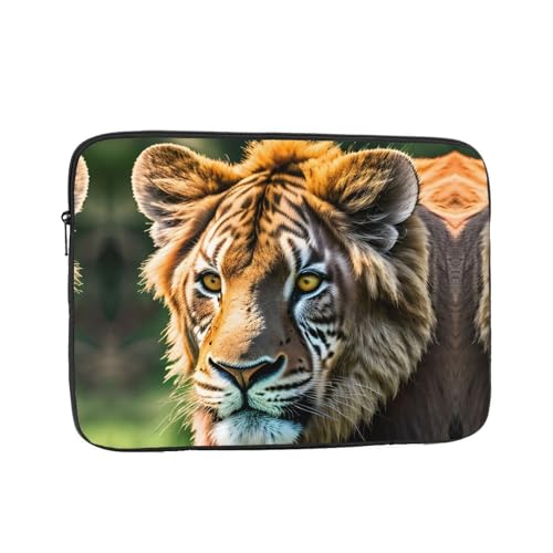 Stilvolle Laptoptasche mit afrikanischem Tierdruck, Laptoptasche, ohne Taschen, Computertasche von MQGMZ