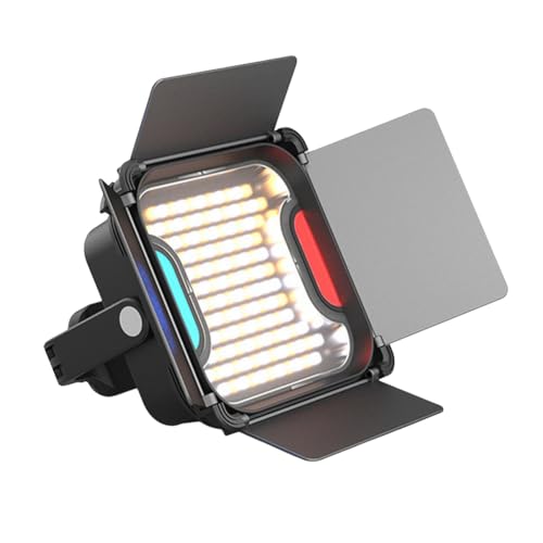 MQODLFP 30W LED-Videoleuchte 2500K-9000K Fotoleuchten Fülllampe für Fotostudio 180 ° Drehbarer Stützrahmen für Außenbereich von MQODLFP