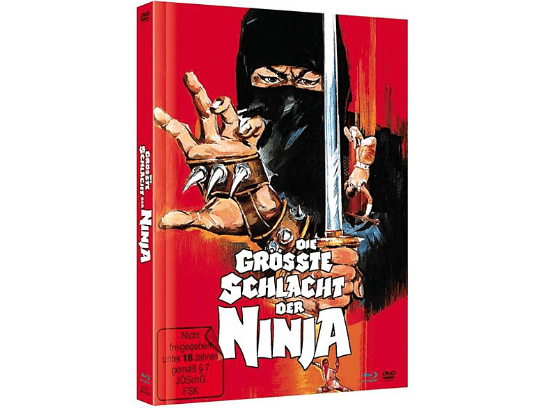 DIE GRÖSSTE SCHLACHT DER NINJA - Cover B limitiert auf nur 500 Stück! Blu-ray + DVD von MR. BANKER