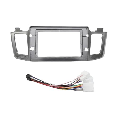 Radioblende-Rahmen Für Toyota Rav4 2013-2017 10,1 Zoll MP3 Player Auto Audio Armaturenbrett Auto DVD Player Rahmen Stereo-Panel-Dash(Rahmenkabel) von MRBVHGPKUT