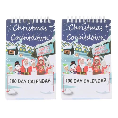 MRNHA 100-Countdown-Kalender Weihnachten Kalender Countdown-Kalender Zimmerdekoration von MRNHA