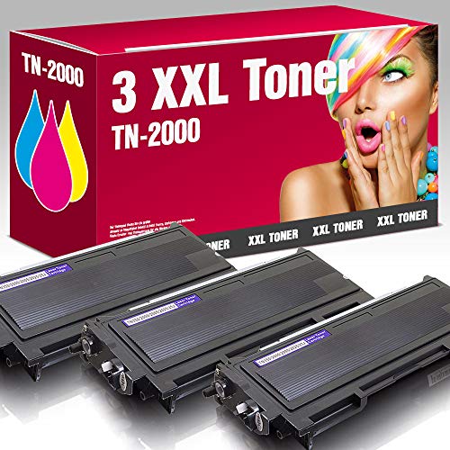 3 Kompatible Toner für Brother HL-2030 HL-2040 HL-2070 HL-2070N FAX 2820 Fax 2920 FAX-2820 FAX-2920 TN-2000 / TN-2005 für Brother … von MS Point