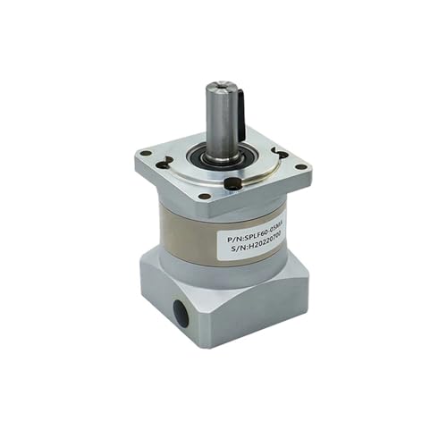 MSEURO SPLF60-LMA Getriebe-Drehzahlminderer, Eingang 14 mm, Ausgang 14 mm for Nema24 60ST 400 W Servomotor CNC Lucky(40 to 1) von MSEURO