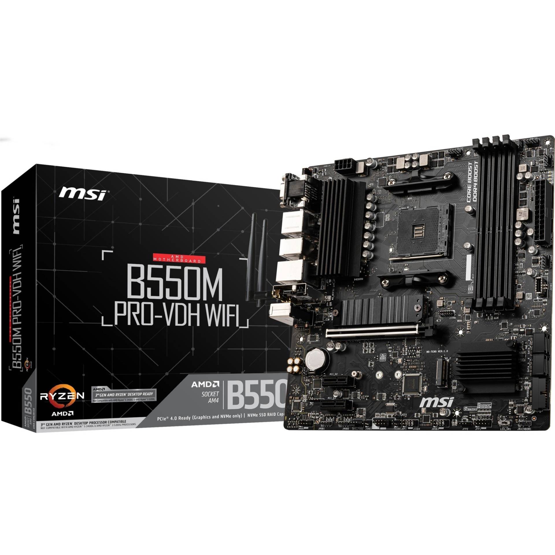 B550M PRO-VDH WIFI, Mainboard von MSI