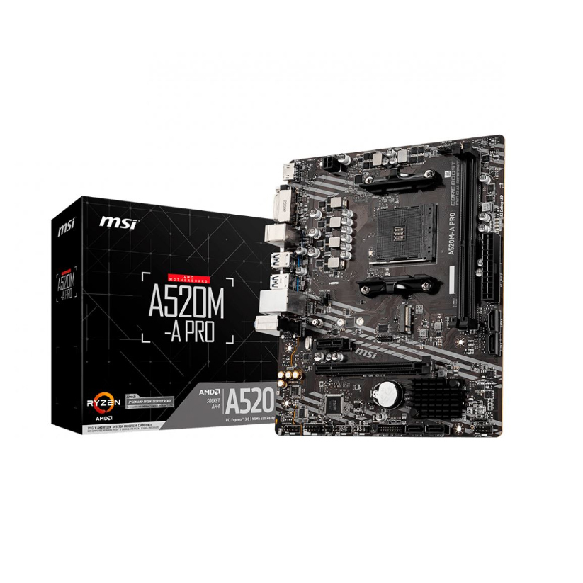 MSI A520M-A PRO Mainboard von MSI