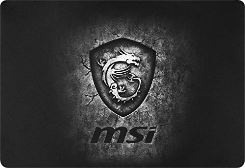 MSI AGILITY GD20 - Gaming Mauspad, Gaming Oberfläche mit Seidentextur, weiche Kanten, rutschfeste Unterlage - 320 x 220 x 5 mm von MSI