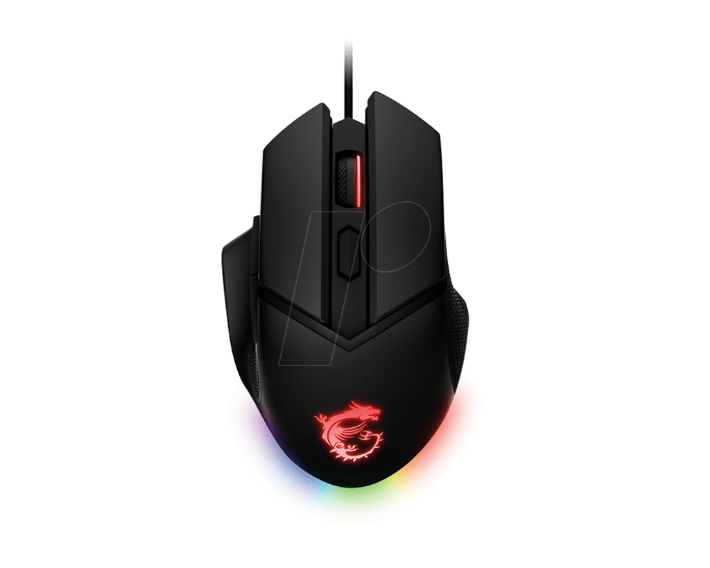 MSI GM20E - Gaming-Maus (Mouse), RGB, schwarz von MSI