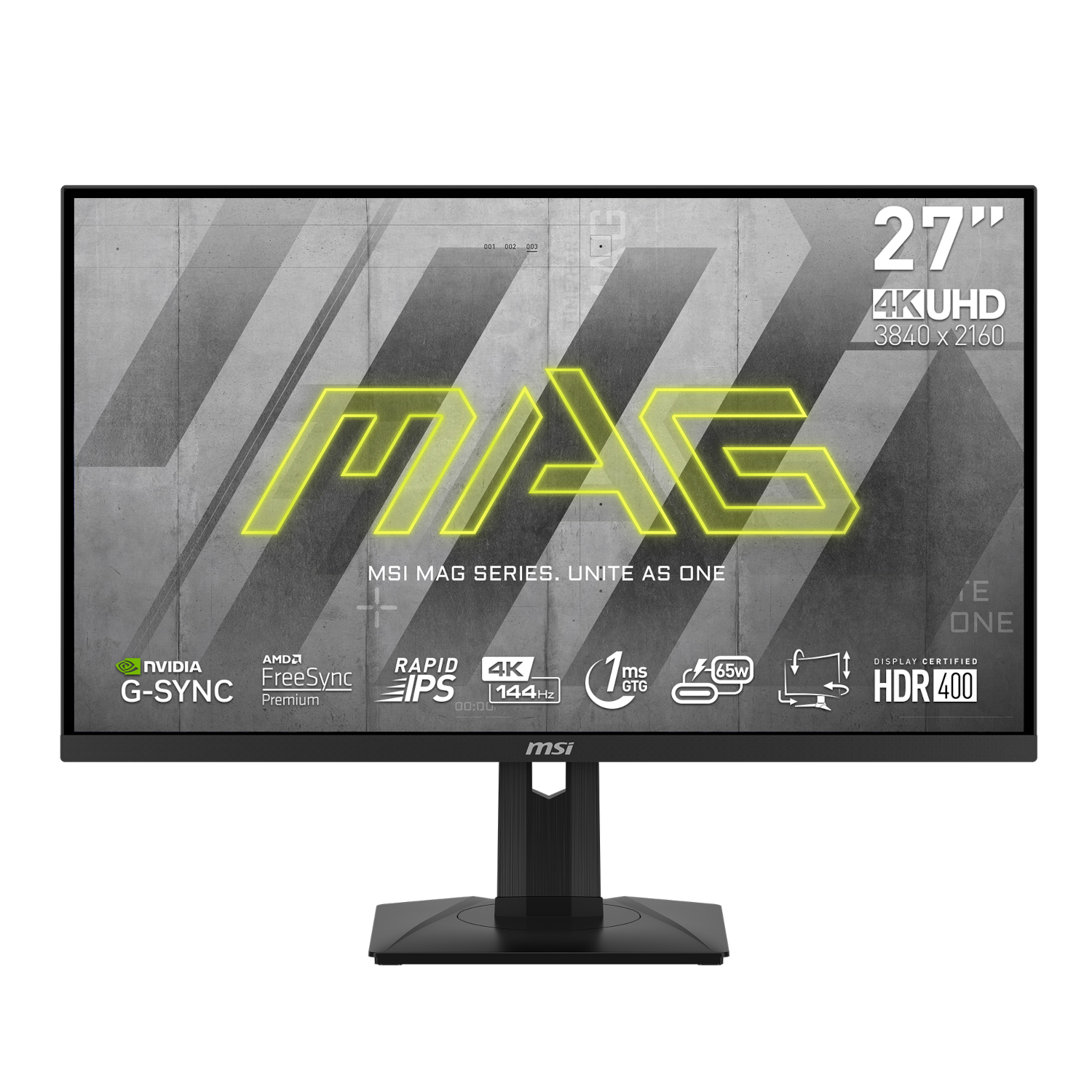 MSI MAG 274UPFDE Gaming Monitor - 4K UHD, IPS, 144Hz B-Ware USB-C 65Watt von MSI