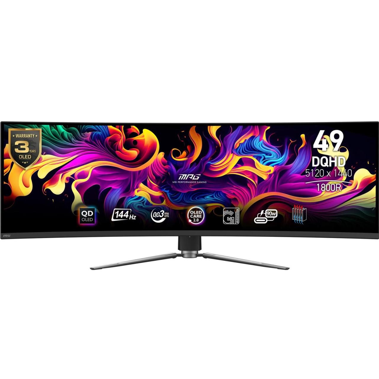 MSI MPG 491CQPDE Curved Gaming Monitor 124.46cm (49") von MSI