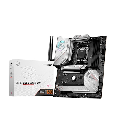 MSI MPG B650 EDGE WIFI ATX Mainboard Sockel AM5 HDMI/DP/USB-C/WIFI/BT 7E10-001R MSI MPG B650 EDGE WIFI ATX Mainboard Sockel AM5 HDMI/DP/USB-C/WIFI/BT 7E10-001R von MSI