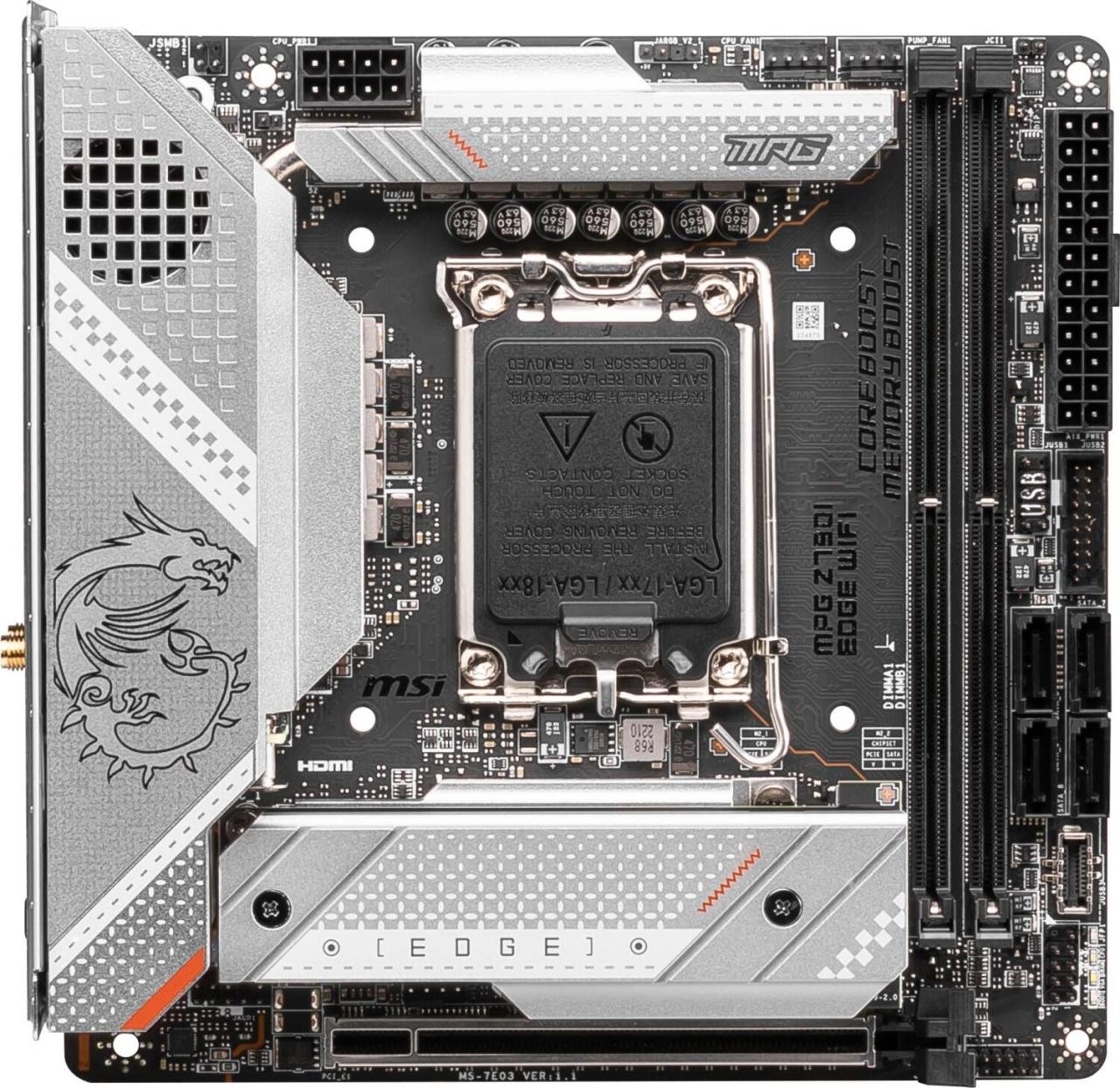 MSI MPG Z790I Edge WIFI MSI MPG Z790I Edge WIFI von MSI
