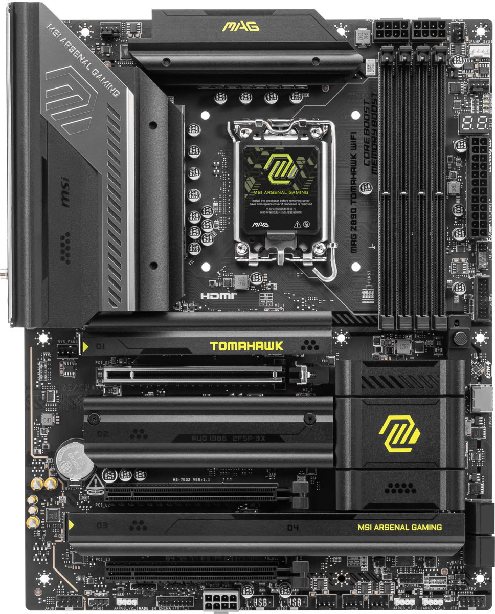 MSI Mainboard MSI MAG Z890 TOMAHAWK WiFi MSI Mainboard MSI MAG Z890 TOMAHAWK WiFi von MSI