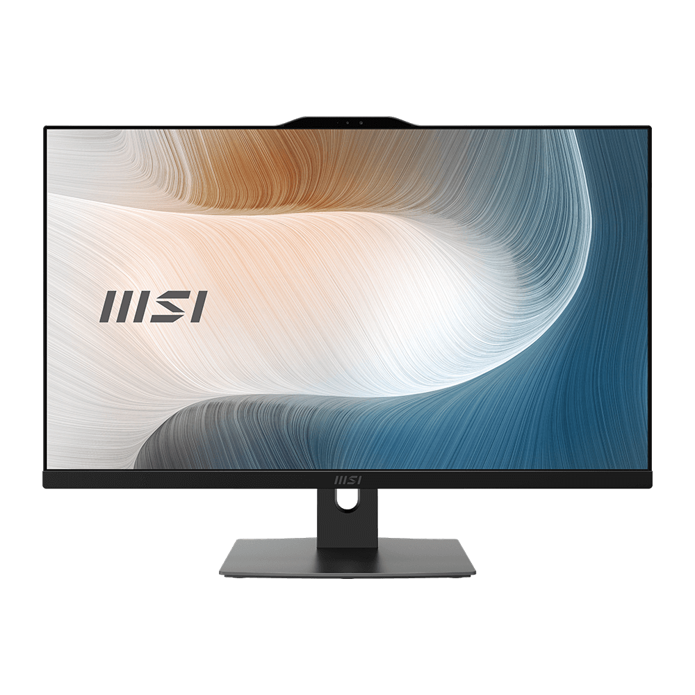 MSI Modern AM272P 1M-836DE All-in-One schwarz 27" FHD Display (68,6cm), Intel i5-120U, 8GB RAM, 512GB SSD, Intel Grafik, Windows 11 Pro von MSI