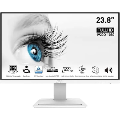 MSI Pro MP243XWDE 60cm (23,8") FHD IPS Office Monitor 16:9 HDMI/DP 100Hz Sync von MSI