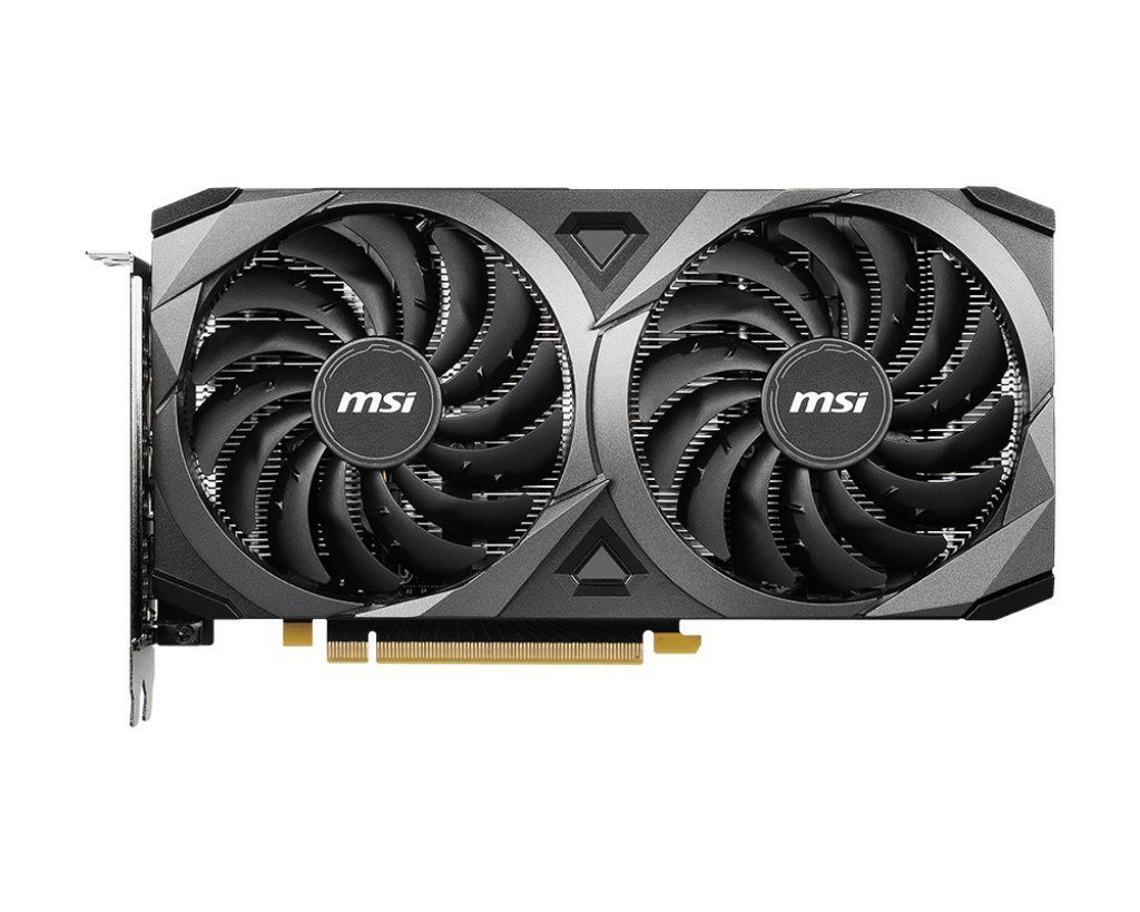 MSI V397-644R RTX3060 VENTUS 2X OC 8GB NVIDIA GeForce RTX 3060 GDDR6 Grafikkarte (GDDR6) von MSI