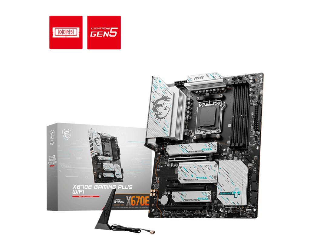 MSI X670E GAMING PLUS WIFI MSI X670E GAMING PLUS WIFI von MSI
