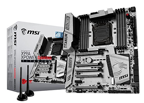 MSI X99A Xpower Gaming Titanium Hauptplatine Intel LGA 2011-3 Sockel von MSI