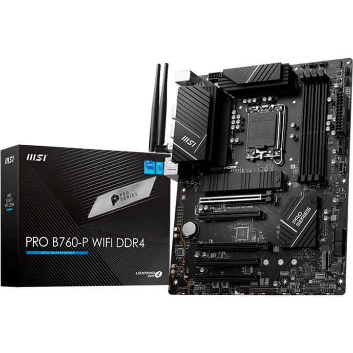 PRO B760-P WIFI DDR4, Mainboard von MSI