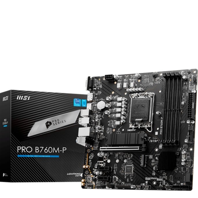 PRO B760M-P, Mainboard von MSI