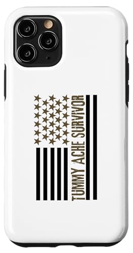 Hülle für iPhone 11 Pro IBS Irritable Darm Syndrome Army Military USA Flag Style von MTJ-Mushrooms