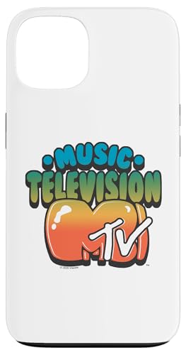 Hülle für iPhone 13 MTV Music Television Gradient Bubble Logo von MTV