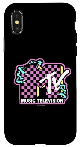 Hülle für iPhone X/XS MTV Music Television Monster Hands Logo von MTV