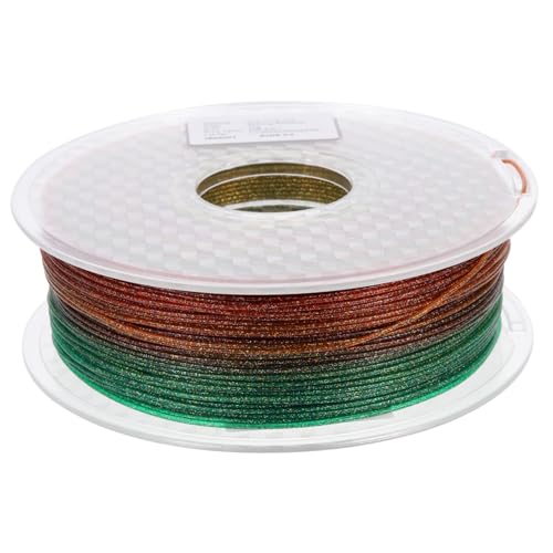 MUCKLILY 1 Rolle Verbrauchsmaterialien drucken Glitter 3D-Stift-Filament-Nachfüllungen Kohlefaserfilament pla filament pla+ filament Pla-Filament 1,75 mm Drucken von Filamenten Colorful von MUCKLILY