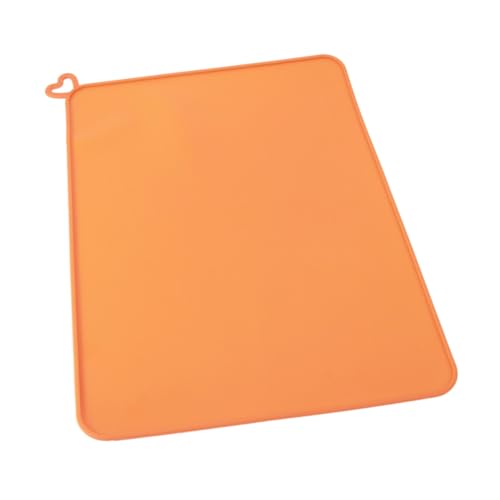 MUCKLILY 2St Silikon für 3D-Drucker silikonmatte silikonpads antirutschmatte hitzebeständige stoßschutz anti slip mat Anti-Rutsch-Pad rutschfeste Matte 3D-Druckermatte 3D Drucker Orange von MUCKLILY