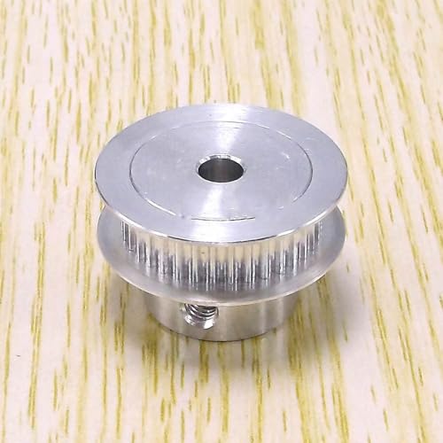 5 stücke GT2 Timing Pulley 40 Zähne Alumium Bohrung 5mm/6,35mm/8mm/10mm/12mm for Breite 6mm GT2 Zahnriemen Und 3D Drucker CNC(5mm) von MULONGOR