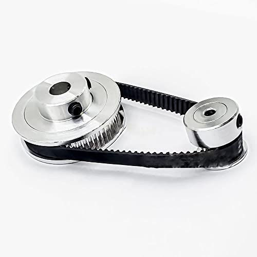 GT2 2M 20 60Zähne 2GT 20T 60T Zahnriemensatz Bohrung 3~14mm Riemenbreite 10mm Spannrad Synchron 3D-Druckerteile(Belt 200 20T B3.17) von MULONGOR