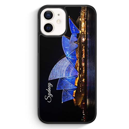 MUNIQASE Sydney Schriftzug Opera - Silikon Hülle für iPhone 13 - Motiv Design Australien Schön - Cover Handyhülle Schutzhülle Case Schale von MUNIQASE