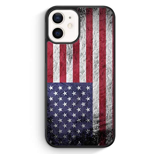 MUNIQASE USA Amerika Splash Flagge - Silikon Hülle für iPhone 13 - Motiv Design Amerikanisch Vereinigte Staaten American National - Cover Handyhülle Schutzhülle Case Schale von MUNIQASE