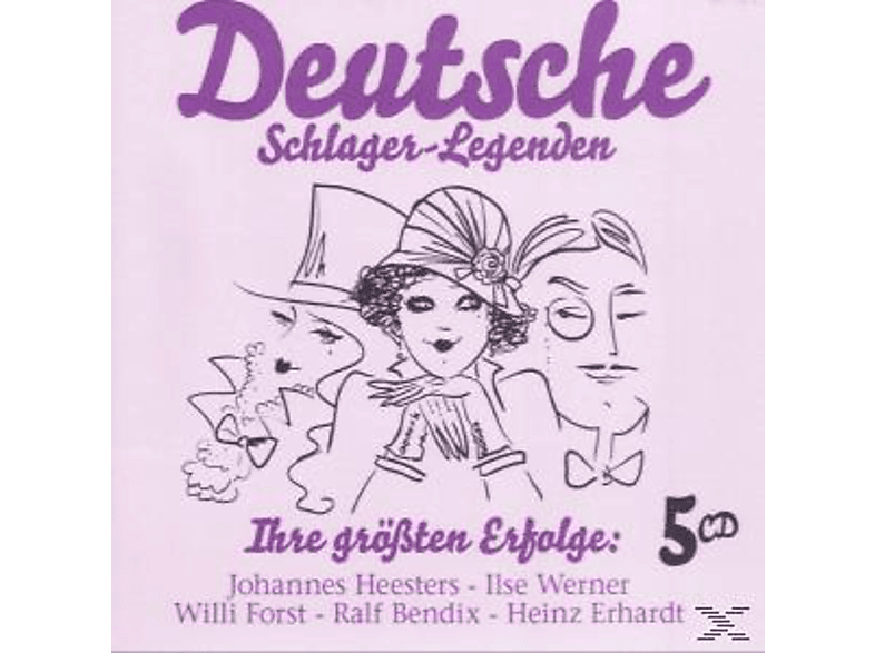 VARIOUS - Deutsche Schlager Legenden (CD) von MUS/DIAMON