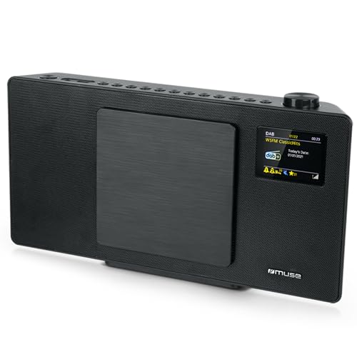 MUSE M-65 DBT Kompakt-System DAB+ - CD-Player - Bluetooth - AUX, USB 2X RCA Buchsen von MUSE