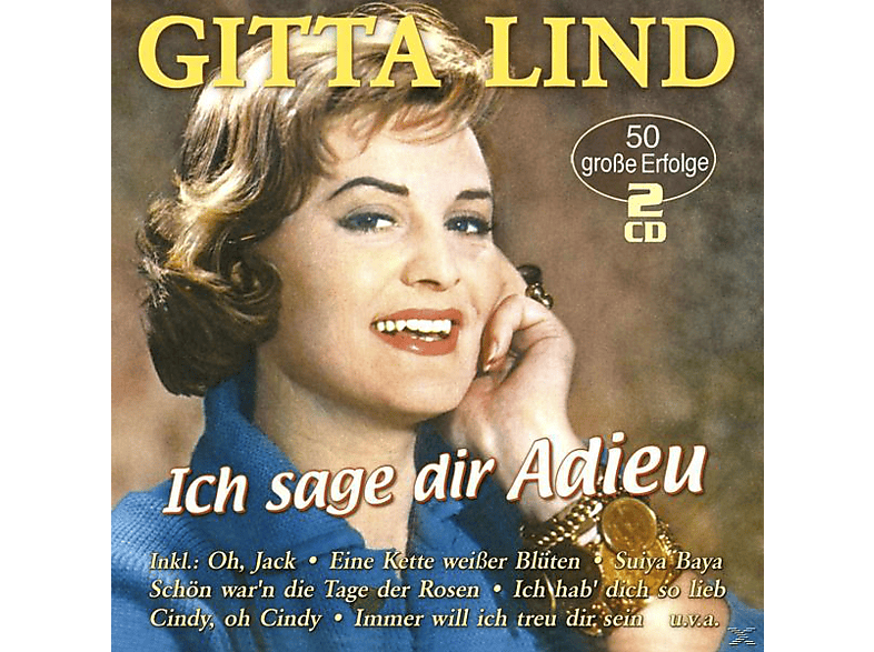 Gitta Lind - Ich Sag Dir Adieu-50 Große Erfolge (CD) von MUSICTALES