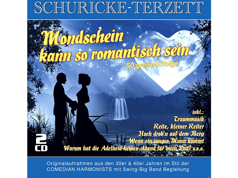 Schuricke Terzett - Mondschein Kann So Romantisch Sein-50 Große Erfo (CD) von MUSICTALES